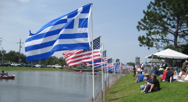 New Orleans Greek Fest celebrates Hellenic culture by the banks of Bayou St. John. (Photo courtesy Infrogmation)