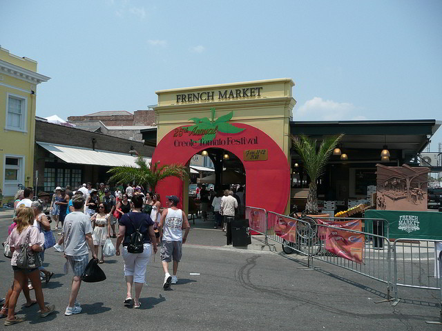 Creole Tomato Festival takes place June 11-12, 2016 at the French Market in New Orleans. (Photo credit Tom Bastin, via Flickr)