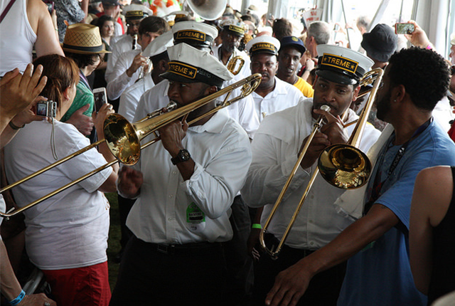 The Treme Brass Band. Photo: kawarski