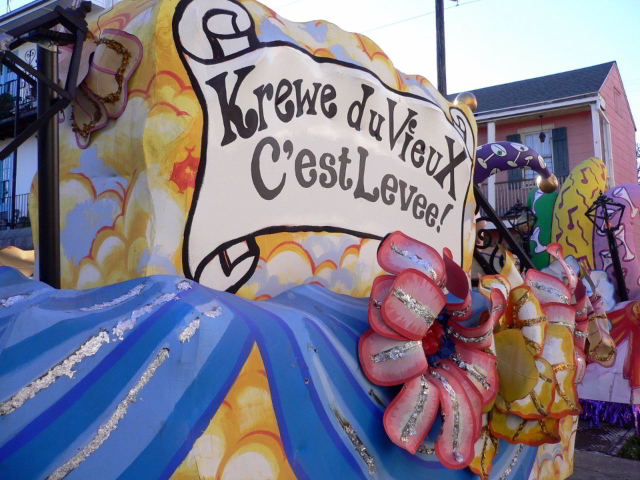 Krewe du Vieux is the traditional kickoff of the Mardi Gras parade season in New Orleans. (Photo courtesy Flickr user Maitri)