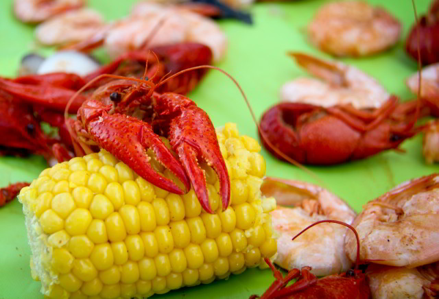Springtime in New Orleans means crawfish season. (Photo courtesy Laity Lodge Youth Camp, via Flickr)