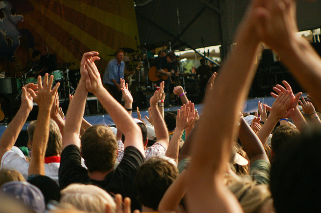 Prepare to spend the day dancing and enjoying live music at Jazz Fest. (Photo courtesy Flickr user alaina buzas)