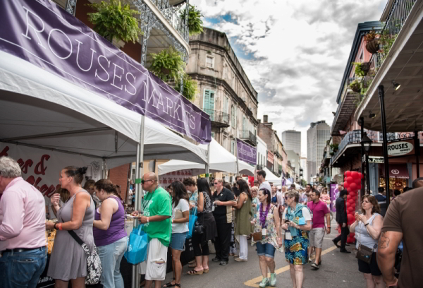 The Royal Street Stroll is one of the highlights of New Orleans Wine & Food Experience. (Photo courtesy NOWFE)