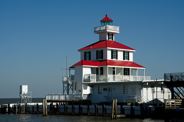 Enjoy a magnificent view of Lake Pontchartrain while you tour the New Canal Lighthouse. (Photo by Mark, via Flickr)